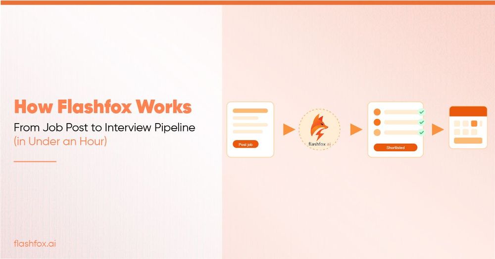 How Flashfox Works From Job Post to Interview Pipeline (in Under an Hour)